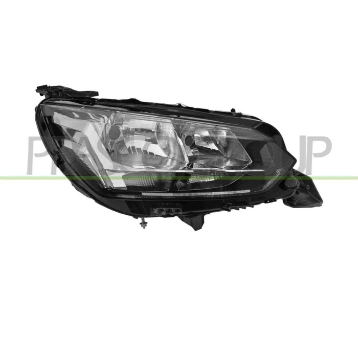 DX_SCRITTA_LOGO.jpg Proiettore Destro H9+H18 Elettrico Con Motore Con Luce Diurna Versione Valeo Peugeot 208 Dal 2019 Al 2023 98