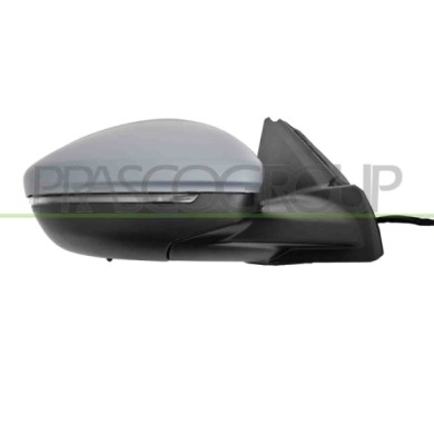 DX_SCRITTA_LOGO.jpg Retrovisore Destro Elettrico Con Primer Termico Con Fanale Con Sonda Convesso 8 Pins Lancia Ypsilon Dal 2024