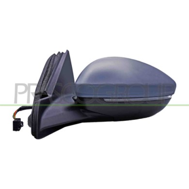 SX_SCRITTA_LOGO.jpg Retrovisore Sinistro Elettrico Con Primer Termico Con Fanale Convesso 6 Pins Lancia Ypsilon Dal 2024 9835976