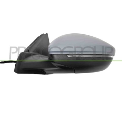 SX_SCRITTA_LOGO.jpg Retrovisore Sinistro Elettrico Primer Termico Chiudibile Con Fanale Convesso 8 Pins Opel/Vauxhall Corsa 2019