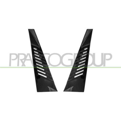 NEUTRO.jpg Kit Griglie Paraurti Anteriore Nere Lucide (Destra+Sinistra) Peugeot 208 Dal 2023 16923312Xy