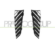 Kit Modanature Paraurti Anteriore Nera Goffrata (Destra+Sinistra) Peugeot 2008 Dal 2023 16915505Xx