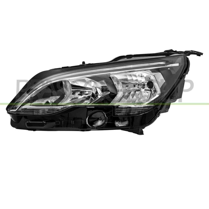 SX_SCRITTA_LOGO.jpg Proiettore Sinistro H7+Hb3 Elettrico Con Motore Con Luce Diurna Led Peugeot 3008 Dal 2017 Al 2020 1686413280