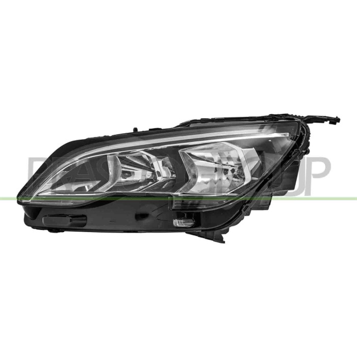 SX_SCRITTA_LOGO.jpg Proiettore Sinistro H7+Hb3 Adattivo Elettrico Con Motore Con Luce Diurna Led Peugeot 3008 Dal 2020 Al 2024 1