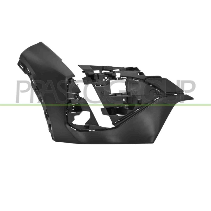 DX_SCRITTA_LOGO.jpg Cantonale Destro Paraurti Anteriore Nero Liscio Da Primerizzare Con Tappo Coprigancio Peugeot 408 Dal 2022 1