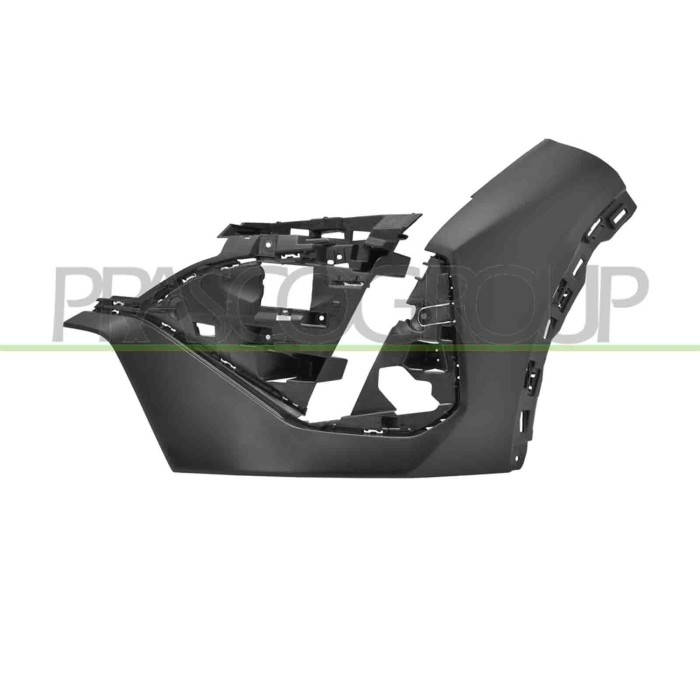 SX_SCRITTA_LOGO.jpg Cantonale Sinistro Paraurti Anteriore Nero Liscio Da Primerizzare Peugeot 408 Dal 2022 984451501T