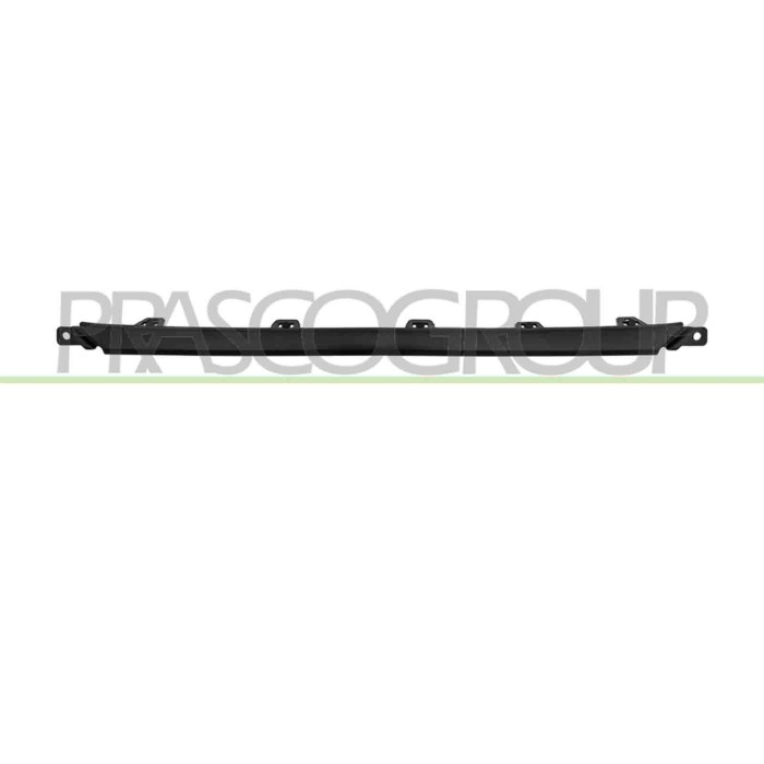 NEUTRO.jpg Modanatura Paraurti Anteriore Centrale Nera Liscia Peugeot 408 Dal 2022 984075071T