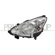 SX_SCRITTA_LOGO.jpg Proiettore Sinistro H4 Elettrico Con Motore Peugeot Partner Dal 2012 Al 2015 9677202480