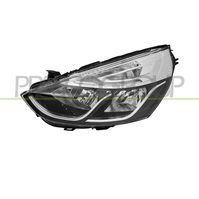 SX_SCRITTA_LOGO.jpg Proiettore Sinistro H1+H7 Elettrico Senza Motore Cromato Renault Clio Dal 2016 Al 2019 260600373R