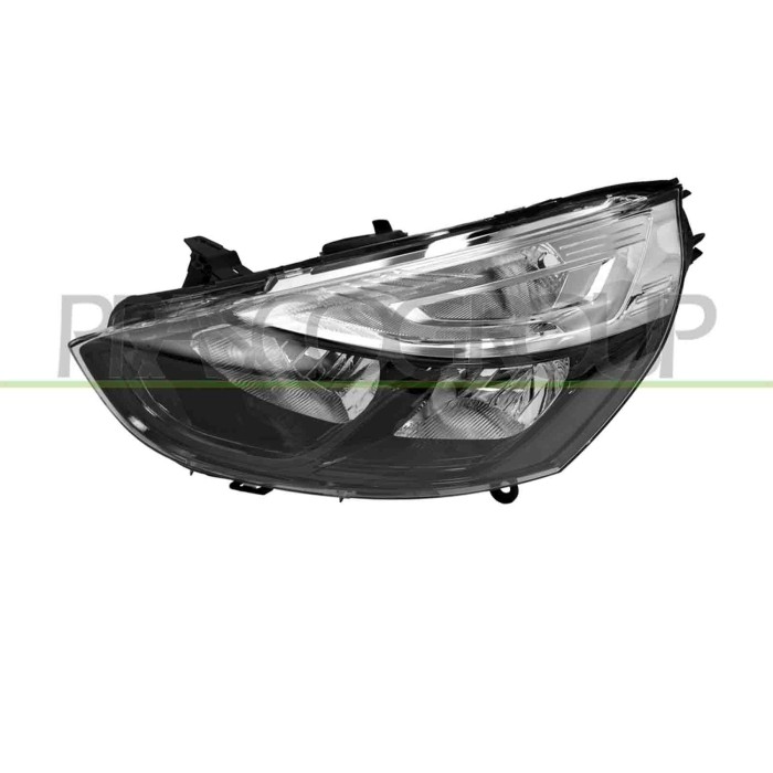 SX_SCRITTA_LOGO.jpg Proiettore Sinistro H1+H7 Elettrico Senza Motore Nero Renault Clio Dal 2016 Al 2019 260609493R
