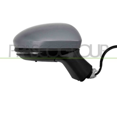 DX_SCRITTA_LOGO.jpg Retrovisore Destro Elettrico Primer Termico Chiudibile Con Fanale Con Sonda Blis Convesso 12 Pins Renault Cl