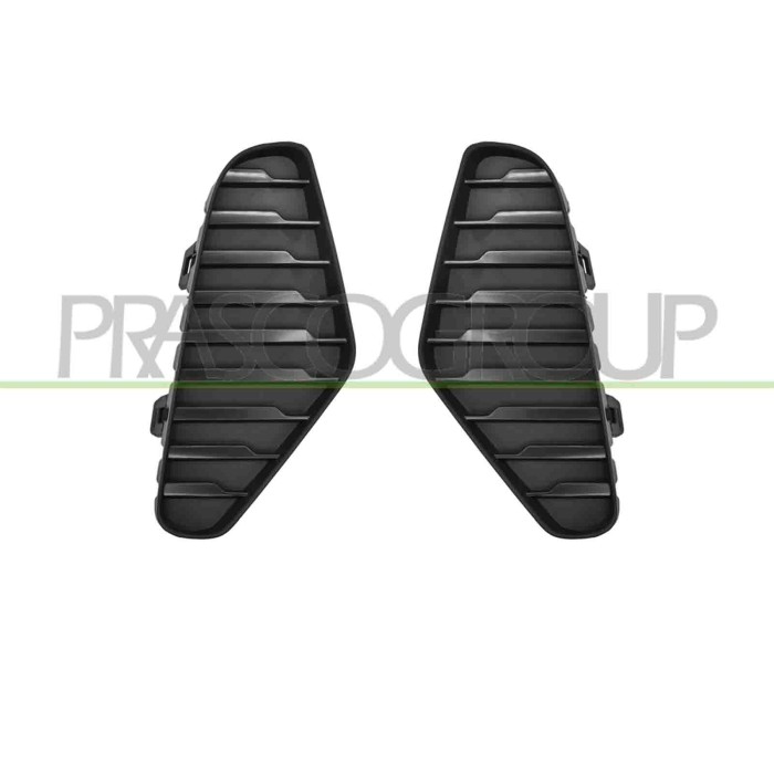 NEUTRO.jpg Kit Modanature Paraurti Posteriore Nera Goffrata (Destra+Sinistra) Renault Clio Dal 2023 850D24677R