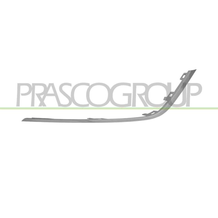 DX_SCRITTA_LOGO.jpg Modanatura Destra Paraurti Anteriore Inferiore Cromata Renault Megane Dal 2016 Al 2020 261A20197R