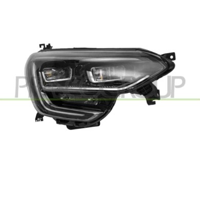 DX_SCRITTA_LOGO.jpg Proiettore Destro Elettrico Con Motore Con Luce Diurna Con Funzione Indicatore Direzione Led Renault Megane 