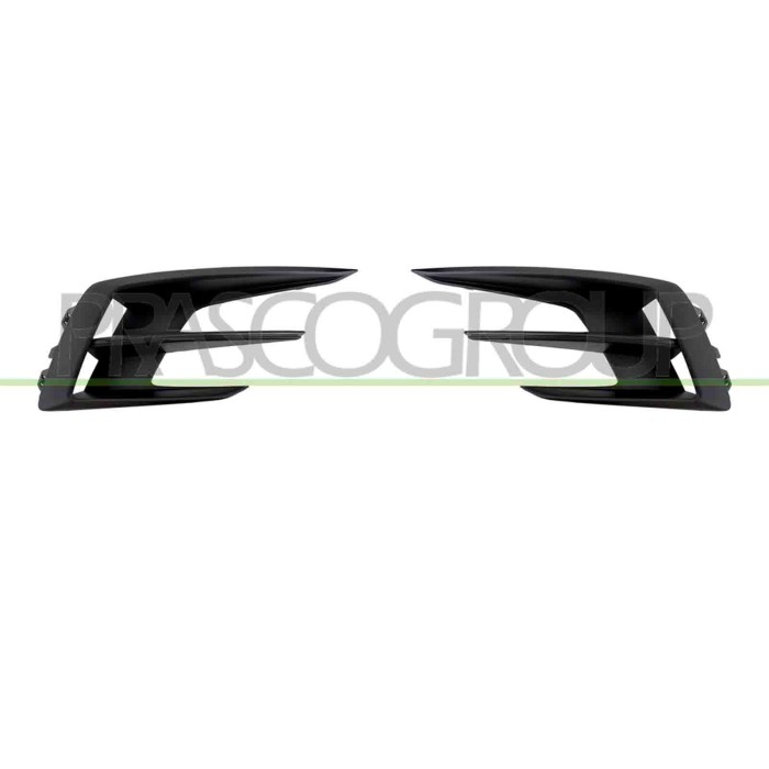 NEUTRO.jpg Kit Griglie Paraurti Anteriore Nere Goffrata Senza Sede Fendi (Destra+Sinistra) Renault Megane Dal 2020 Al 2024 26152
