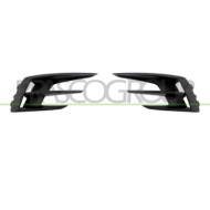 Kit Griglie Paraurti Anteriore Nere Goffrata Senza Sede Fendi (Destra+Sinistra) Renault Megane Dal 2020 Al 2024 261529100R