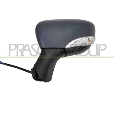 SX_SCRITTA_LOGO.jpg Retrovisore Sinistro Elettrico Con Primer Termico Chiudibile Con Fanale Asferico 9 Pins Renault Captur 2013-
