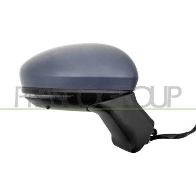 DX_SCRITTA_LOGO.jpg Retrovisore Destro Elettrico Con Primer Termico Con Fanale Con Sonda Asferico 9 Pins Renault Captur Dal 2019