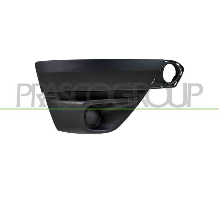 DX_SCRITTA_LOGO.jpg Griglia Destra Paraurti Anteriore Nera Goffrata Senza Sede Fendinebbia Renault Express Van Dal 2021 62084315