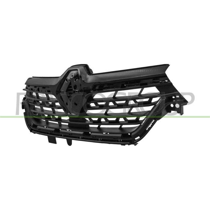 NEUTRO.jpg Griglia Radiatore Nera Goffrata Con Modanatura Nera Lucida Con Fori Profilo Renault Kangoo Multispace Dal 2021 623107