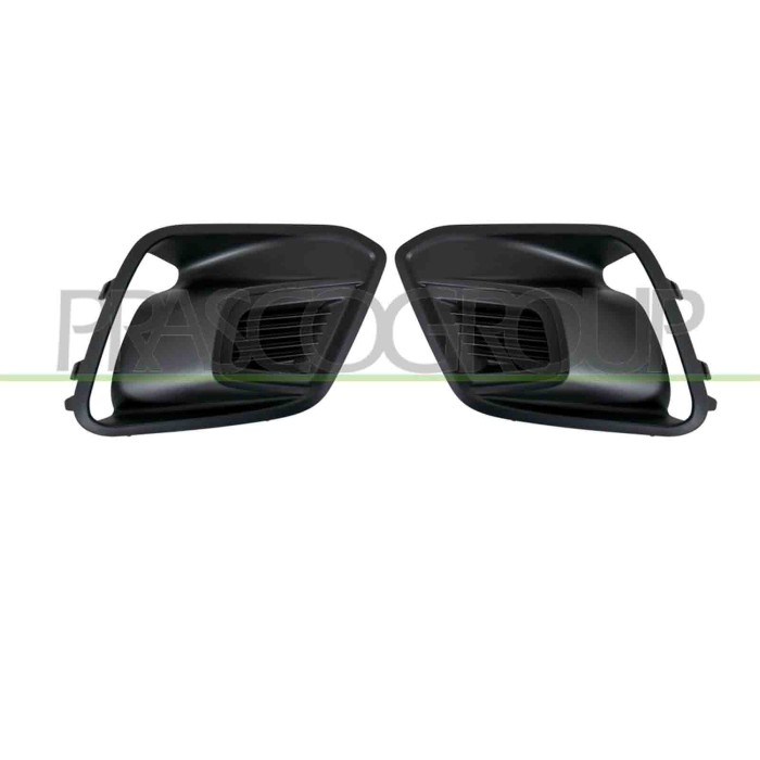 NEUTRO.jpg Kit Griglie Paraurti Anteriore Nere Senza Sede Fendi (Destra+Sinistra) Renault Express Van Dal 2021 263383063R
