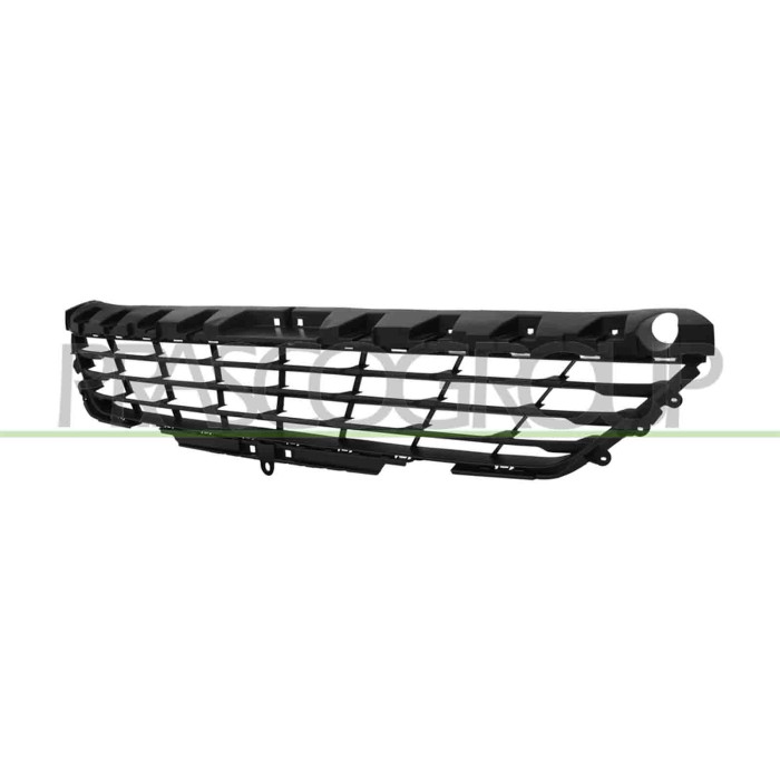 NEUTRO.jpg Griglia Paraurti Anteriore Centrale Nera Goffrata Renault Trafic (X82) Dal 2021 622547116R