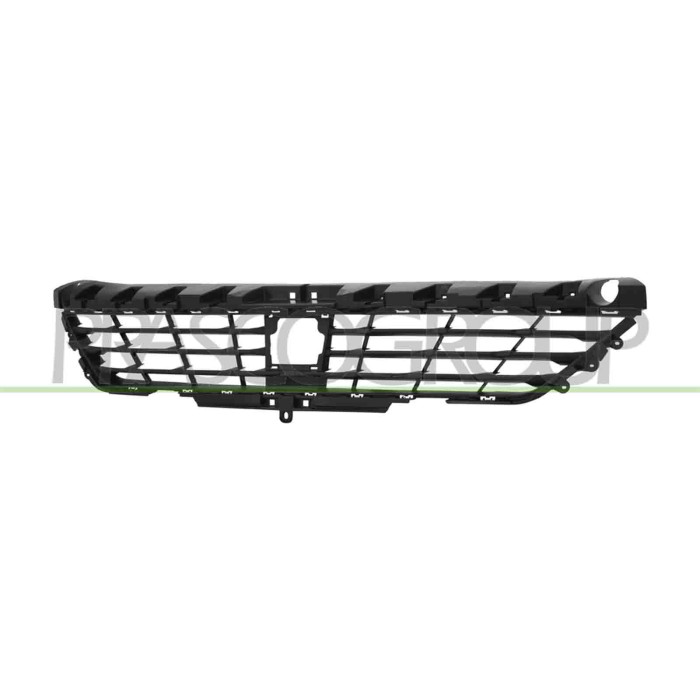 NEUTRO.jpg Griglia Paraurti Anteriore Centrale Nera Goffrata Con Fori Pdc+Supporti Renault Trafic (X82) Dal 2021 622544956R