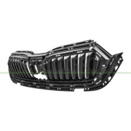 Griglia Radiatore Nera Skoda Octavia Dal 2020 Al 2024 5E3853653Zd4