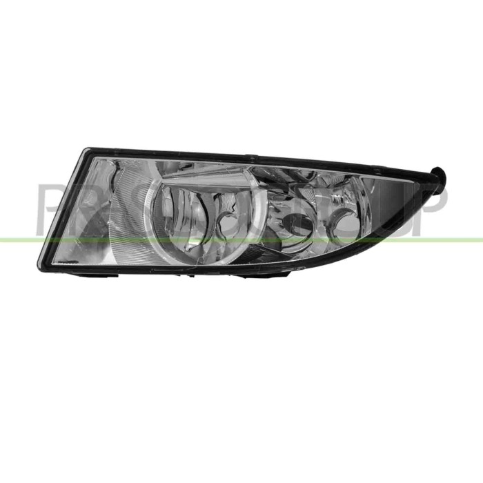 SX_SCRITTA_LOGO.jpg Fendinebbia Sinistro Con Luce Direzionale Con Luce Diurna Cromato Skoda Fabia (5Jf) Dal 2010 Al 2014 5J09417