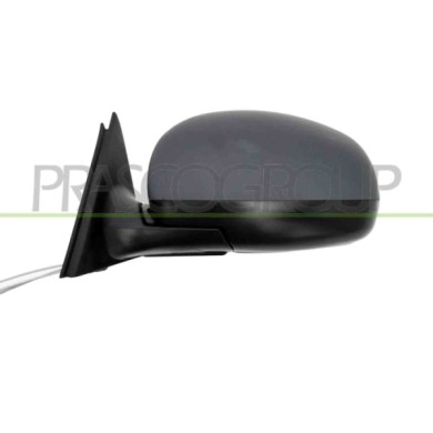 SX_SCRITTA_LOGO.jpg Retrovisore Sinistro A Cavi Nero Con Fanale Convesso 2 Pins Skoda Fabia (Nj) Dal 2021 6Vb8575079B9