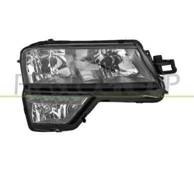 DX_SCRITTA_LOGO.jpg Proiettore Destro H7+H7 Elettrico Motore Luce Diurna Senza Fendinebbia Led Versione Varroc Skoda Karoq 2017-