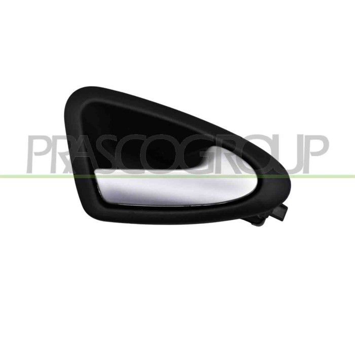 DX_SCRITTA_LOGO.jpg Maniglia Posteriore Destra Interna Satinata Seat Ibiza Dal 2008 Al 2012 6J4839114Aah1