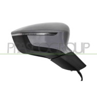 DX_SCRITTA_LOGO.jpg Retrovisore Destro Elettrico Primer Termico Chiudibile Con Fanale Blis Convesso 10 Pins Seat Ateca 2016-2020