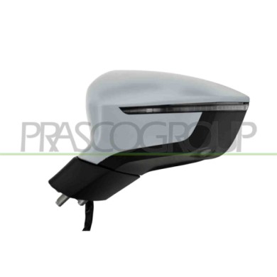 SX_SCRITTA_LOGO.jpg Retrovisore Sinistro Elettrico Primer Termico Chiudibile Fanale Luce Cortesia Blis 11 Pins Seat Ateca 2016-2