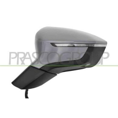 SX_SCRITTA_LOGO.jpg Retrovisore Sinistro Elettrico Primer Termico Chiudibile Fanale Luce Cortesia Blis 15 Pins Seat Ateca 2020 5