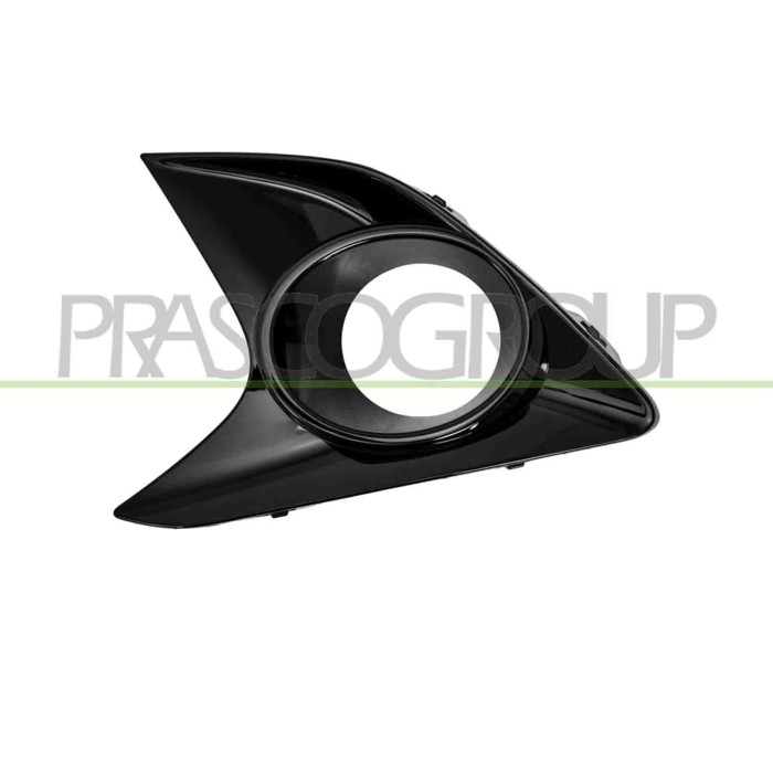 SX_SCRITTA_LOGO.jpg Griglia Sinistra Paraurti Anteriore Nera Lucida Con Sede Fendi Toyota Aygo X Dal 2022 531240H021
