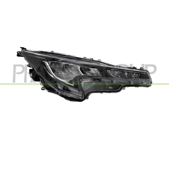 DX_SCRITTA_LOGO.jpg Proiettore Destro Elettrico Con Motore Con Luce Diurna Full Led Standard Toyota Corolla (E210) Dal 2019 Al 2