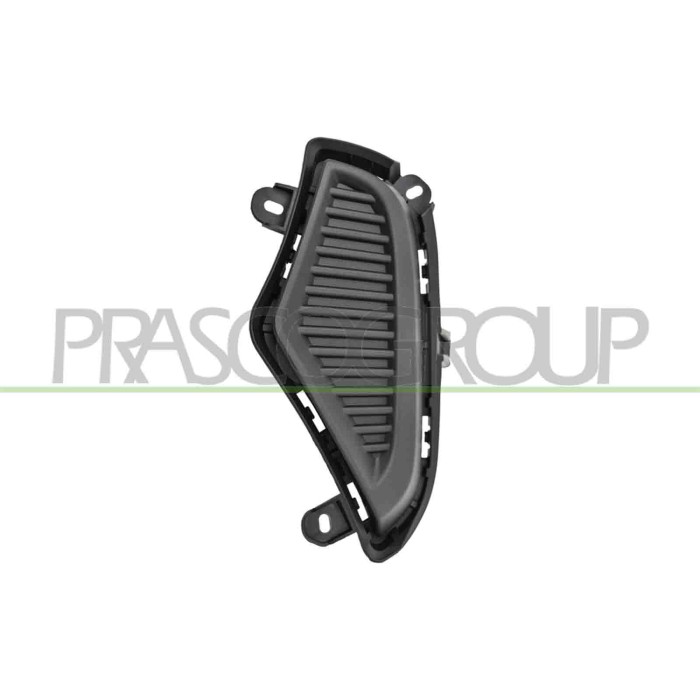 SX_SCRITTA_LOGO.jpg Griglia Sinistra Paraurti Anteriore Nera Goffrata Senza Sede Fendinebbia Toyota Rav 4 Dal 2019 52128-42180