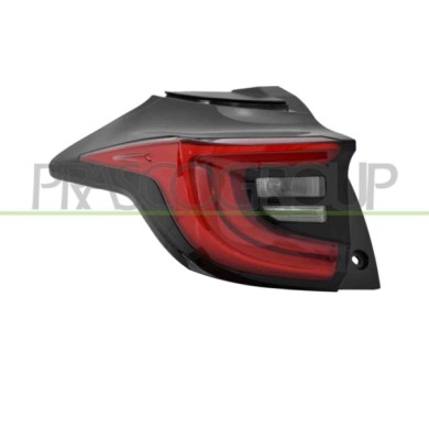 SX_SCRITTA_LOGO.jpg Fanale Posteriore Sinistro Senza Porta Lampada Led Versione Koito Toyota Yaris Dal 2020 81561-K0040