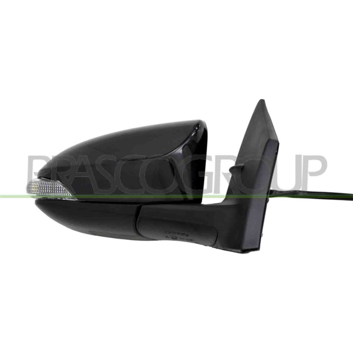 DX_SCRITTA_LOGO.jpg Retrovisore Destro Elettrico Con Primer Termico Con Fanale Convesso 7 Pins Toyota Auris Dal 2013 Al 2015 879