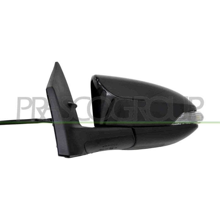 SX_SCRITTA_LOGO.jpg Retrovisore Sinistro Elettrico Con Primer Termico Con Fanale Convesso 7 Pins Toyota Auris Dal 2013 Al 2015 8