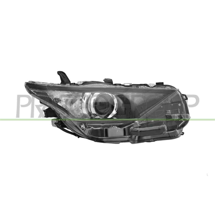 DX_SCRITTA_LOGO.jpg Proiettore Destro Hir 2 Elettrico Con Motore Con Luce Diurna Nero Led Toyota Auris Dal 2015 Al 2019 8113002K