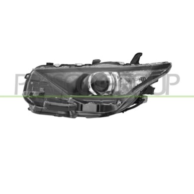 SX_SCRITTA_LOGO.jpg Proiettore Sinistro Hir 2 Elettrico Con Motore Con Luce Diurna Nero Led Toyota Auris Dal 2015 Al 2019 811700