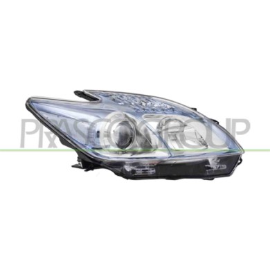 DX_SCRITTA_LOGO.jpg Proiettore Destro H11+Hb3 Elettrico Con Motore Con Bordo Interno Blu Toyota Prius+ Dal 2012 Al 2014 81130475