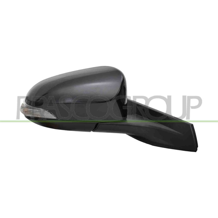 DX_SCRITTA_LOGO.jpg Retrovisore Destro Elettrico Con Primer Termico Con Fanale Convesso 7 Pins Toyota C-Hr Dal 2016 Al 2019 8791