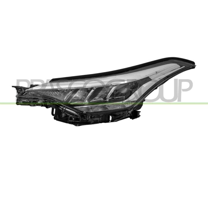 SX_SCRITTA_LOGO.jpg Proiettore Sinistro Elettrico Con Motore Led Versione Feka Toyota C-Hr Dal 2020 Al 2023 81170-F4180