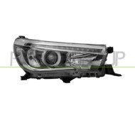 Proiettore Destro Hb3 Elettrico Con Motore Nero Led Toyota Hilux Revo (An120/An130) Dal 2016 Al 2020 811400K710
