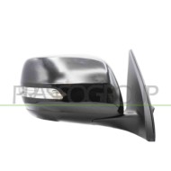 DX_SCRITTA_LOGO.jpg Retrovisore Destro Elettrico Nero Con Fanale Chiudibile Convesso Toyota Landcruiser Prado J150 Dal 2014 Al 2