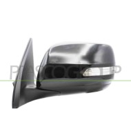 Retrovisore Sinistro Elettrico Nero Con Fanale Chiudibile Convesso Toyota Landcruiser Prado J150 Dal 2014 Al 2018
