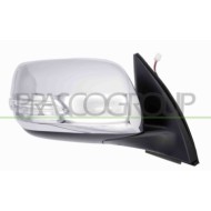 Retrovisore Destro Elettrico Nero Chiudibile Con Fanale Convesso Con Calotta Cromata Toyota Landcruiser Prado J150 2014-2018